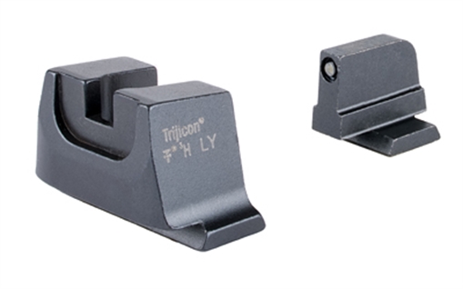 Picture of Trijicon Suppressor/Optic Height, Night Sights, Black Front with Metal Rear & Green Lamps, Fits Smith & Wesson M&P C.O.R.E./M&P M2.0 SA240-C-601153
