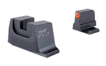 Picture of Trijicon Suppressor/Optic Height, Night Sights, Orange Front with Metal Rear & Green Lamps, Fits Smith & Wesson M&P C.O.R.E./M&P M2.0 SA240-C-601151
