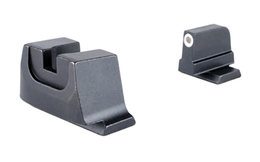 Picture of Trijicon Suppressor/Optic Height, Night Sights, White Front with Metal Rear & Green Lamps, Fits Smith & Wesson M&P C.O.R.E./M&P M2.0 SA240-C-601154