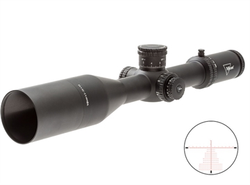 Picture of Trijicon Tenmile 4.5-30x56mm FFP Long-Range Riflescope with Red/Green MRAD Precision Tree, 34mm Tube, Matte Black, Exposed Elevation Adjuster with Return to Zero Feature TM3056-C-3000013