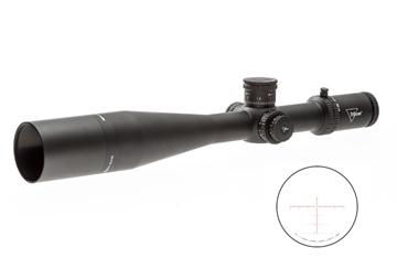 Picture of Trijicon Tenmile 5-50x56mm Extreme Long-Range Riflescope with Red/Green MRAD Center Dot with Wind Holds, Second Focal Plane, 34mm Tube, Matte Black, Exposed Elevation Adjuster with Return to Zero Feature TM5056-C-3000017