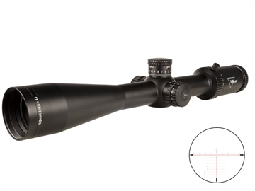 Picture of Trijicon Tenmile HX 3-18x44mm First Focal Plane Riflescope with MOA Precision Tree (Red/Green Illumination), 30mm Tube, Satin Black, Exposed Elevation Adjuster with Return to Zero Feature TMHX1844-C-3000001
