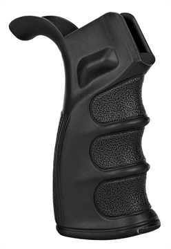 Picture of Trinity Force AR DMR Grip w/Storage AR-15/M16/M4 Grooved Black Polymer WBG01B