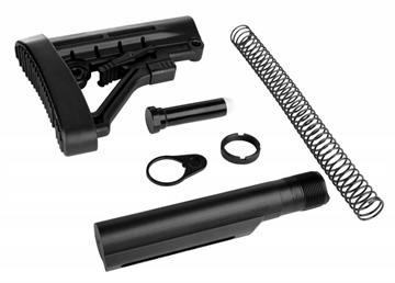 Picture of Trinity Force Omega Stock Kit AR-15 Aluminum/Steel/Rubber Black WT05B