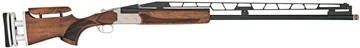 Picture of TriStar TT-15A Unsingle USA 12 Gauge 1rd 2.75" 34" Adjustable Rib Barrel Silver Rec Walnut Fixed with Adjustable Comb Stock Right Hand (Full Size) Includes 3 Extended MobilChoke 35414