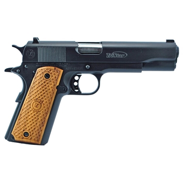Picture of American Classic Government 1911, Single Action Only, Semi-automatic, Metal Frame Pistol, Full Size, 45 ACP, 5" Barrel, Steel, Blued Finish, Black, Manual Thumb Safety, Fixed Sights, 8 Rounds, 1 Magazine 85601