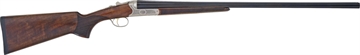 Picture of TriStar Bristol SxS 16 Gauge 28" 2rd 3" Silver Engraved with 24K Gold Inlay Rec Oiled Turkish Walnut Stock Right Hand (Full Size) Includes 5 MobilChoke 38116