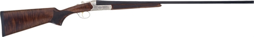 Picture of TriStar Bristol SxS 410 Gauge 28" 2rd 3" Silver Engraved with 24K Gold Inlay Rec Oiled Turkish Walnut Stock Right Hand (Full Size) Includes 5 MobilChoke 38141