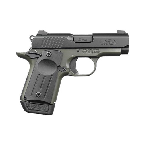 Picture of TriStar Protege X Sub-Compact Frame 9mm Luger 7+1 3.20" Black Steel Barrel, Black Cerakote Serrated Steel Slide, OD Green Cerakote Frame, Black Polymer Grip 85714