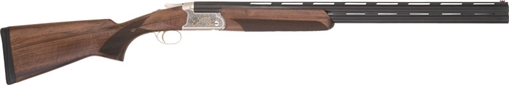 Picture of TriStar Trinity II Over/Under 12 Gauge Break Open 3" 2rd 28" Blued Barrel, Silver Steel Rec, Deluxe Walnut Furniture, Fiber Optic Sight, 5 Chokes 33130