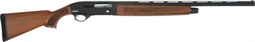 Picture of TriStar Viper G2, Semi-automatic, 20 Gauge 3", 24" Vent Rib Barrel, Chrome Lined Chamber and Barrel, Quick Shot Plug Removal, Improved Cylinder/Modified/Full Chokes, Fiber Optic Sight, Walnut Stock, 5Rd, Black, Compact Model 24104