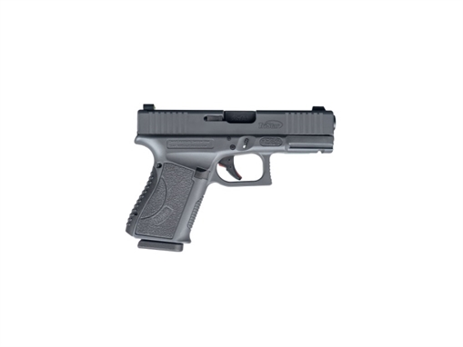 Picture of TriStar Apoc 9mm Luger 15+1 4.02" Black Steel Barrel, Sniper Gray Cerakote Serrated Steel Slide & Polymer Frame w/Accessory Rail, Textured Grip 85764
