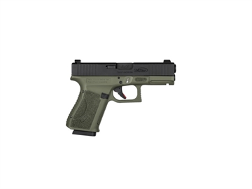 Picture of TriStar Apoc 9mm Luger 15+1 4.02" Black Steel Barrel, Black Cerakote Serrated Steel Slide, Multicam Cerakote Polymer Frame w/Accessory Rail, Textured Grip 85776