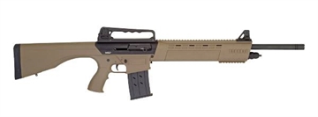 Picture of TriStar KRX Tactical, Semi-automatic, 12 Gauge 3", 20" Barrel, Flat Dark Earth, 5Rd 25130