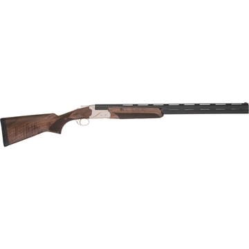 Picture of TriStar Trinity II LT Over/Under 12 Gauge Break Open 3" 2rd 28" Blued Barrel, Silver Aluminum Rec, Deluxe Walnut Furniture, Fiber Optic Sight, 5 Chokes 33140