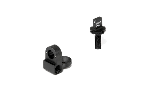 Picture of Trijicon Bright & Tough Night Sights AR15/M16 Black Green Illuminated Front & Rear 600177