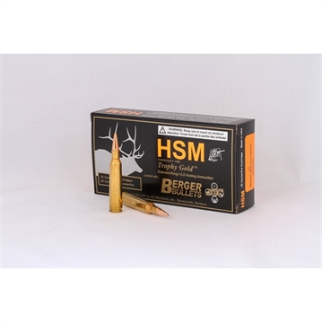 Picture of HSM Trophy Gold Extended Range 6mm 95 gr Berger Hunting VLD Match 20 Per Box/ 25 Case 6REM95VLD