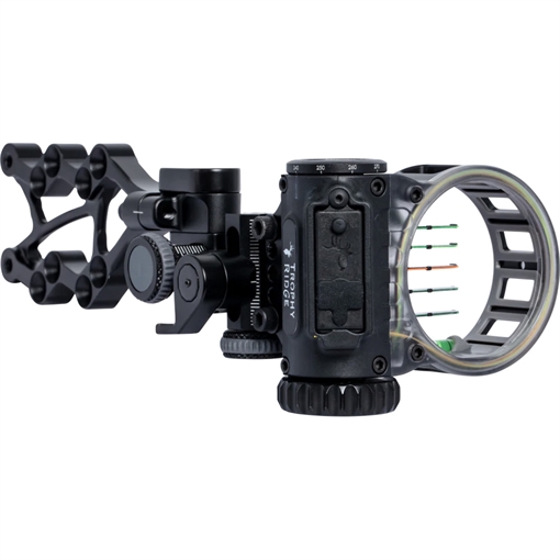 Picture of Trophy Ridge Trophy Ridge React 5 MAX Sight Black 5 Pin .019/.010 Pins AS26R5MR