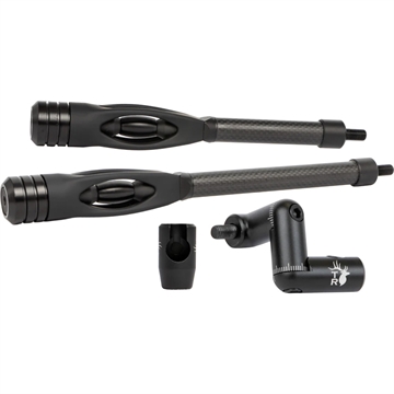 Picture of Trophy Ridge Trophy Ridge Seismic Stabilizer Combo 10.8 Black 10 in./8 in. AST268N10