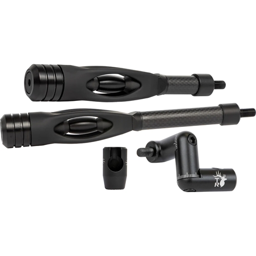 Picture of Trophy Ridge Trophy Ridge Seismic Stabilizer Combo 8.6 Black 8 in./6 in. AST266N8