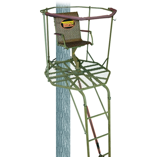 Picture of Trophy Treestands Trophy Treestands Aimer 360 Ladderstand Single Person 16 ft. TL108
