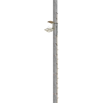 Picture of Trophy Treestands Trophy Treestands Archers Roost Combo Hang On Stand & 20ft. Climbing Sticks TFC402