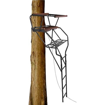 Picture of Trophy Treestands Trophy Treestands Maxgrip Double Ladderstand Two Person 18 ft. HVD207