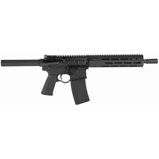 Picture of TROY A3 PISTOL HGA 5.56 10.5IN BBL MLOK RAIL PNEUMA CHRG HANDLE A2 FLASH SUP AND GRIP BLACK TROGSPSTCA310BT19