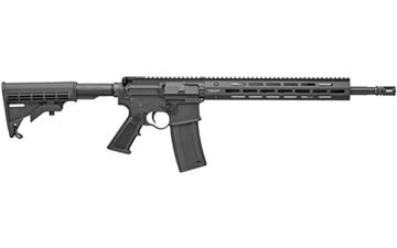 Picture of TROY Industries A3, Semi-automatic, AR, Billet (No Forward Assist), 223REM/556NATO, 16" Barrel, Flash Hider, Black Anodized Finish, 9" MLOK Rail, A2 Grip, Collapsible Stock, 30Rd SCAR-CA3-16BT-B1