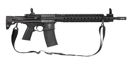 Picture of Troy Alpha Carbine 14.5 inch (BLK 5.56) TROY-SCAR-AL1-14BT-00