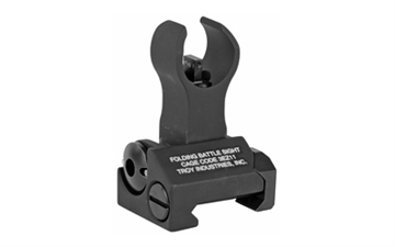 Picture of TROY Industries BattleSight, Folding Front Sight, HK Style, Tritium, Picatinny, Black Finish, Updated 1-Piece Design SSIG-FBS-FHBT-02 SSIGFBSFHBT02