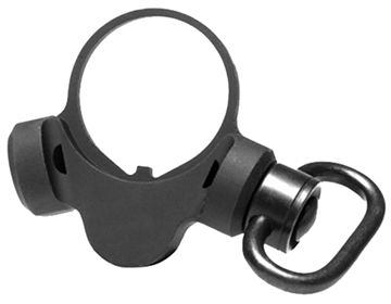 Picture of TROY Industries M4 Sling Mount, Black Finish, Quick Detach Swivel SMOU-M4S-00BT-00 SMOUM4S00BT00