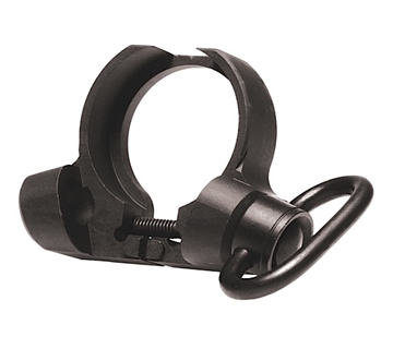 Picture of TROY Industries Professional Grade Receiver Sling Adapter, Fits AR-15, Quick Detach Swivel, Black Finish SMOU-PGR-00BT-00 SMOUPGR00BT00
