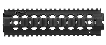 Picture of Troy Ind Drop In Accessory Rail AR-15 Black Hardcoat Anodized Aluminum SRAIMRFD9BT00