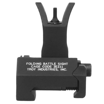 Picture of TROY Industries BattleSight, Front Folding Sight, M4 Style, Picatinny, Black SSIG-FBS-FMBT-00 SSIGFBSFMBT00