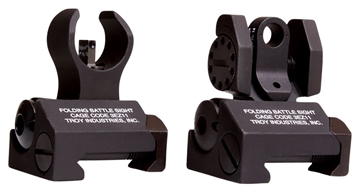 Picture of Troy Ind Tritium Micro BattleSight Set HK Front & Round Rear Black Hardcoat Anodized SSIGIARSTBT00