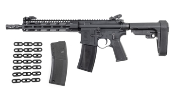 Picture of Troy Industries A4 Pistol 5.56 NATO AR-15 SBA3 Brace 30rd w/ Squid Grip and Magazine Kit TROY-SPST-CA4-10BT-19