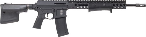 Picture of Troy Industries Sporting Pump AR Rifle .223 Rem 10rd Magazine 16" Barrel Troy Stock Optic Ready SPAR-S2A-16BT-19