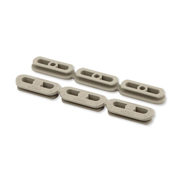 Picture of TROY SQUID GRIP INSERTS FOR MLOK HANGUARDS RUBBER 7PACK FDE SSQD-M7P-00FT-00