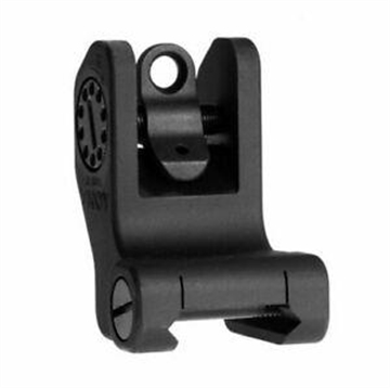 Picture of TROY Industries BattleSight, Rear Fixed Sight, Fits Same Plane Rail Systems Only, Picatinny, Black Finish SSIG-FRS-R0BT-00 SSIGFRSROBT00