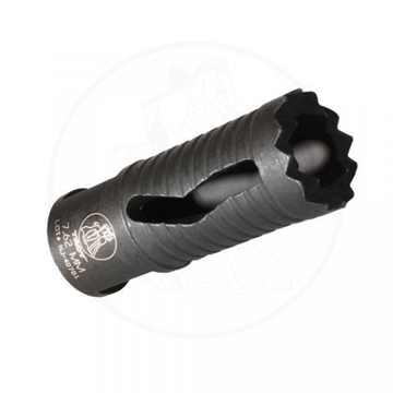 Picture of Troy Medieval Flash Suppressor - 6.8/7.62mmn 5/8"-24 Black SSUP-MED-06BT-00