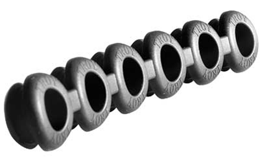 Picture of TROY Industries Squid Grip, Rail Cover, Fits TRX Extreme, Alpha and Delta Rails, Black Finish, 7 Pack SSQD-7PK-00BT-00