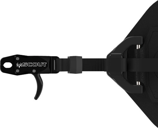 Picture of T.R.U. BALL BONE COLLECTOR SCOUT RELEASE BUCKLE BLACK XL BC-SBBK-XL