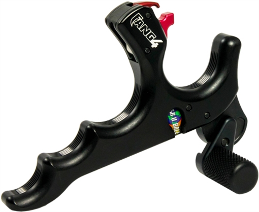 Picture of T.R.U. BALL RELEASE FANG 4 HAND HELD 4-FINGER THUMB BLACK TFG4BK