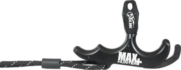 Picture of T.R.U. BALL RELEASE MAXHUNTER+ HAND HELD 3-FINGER THUMB BLACK TMHP-BK