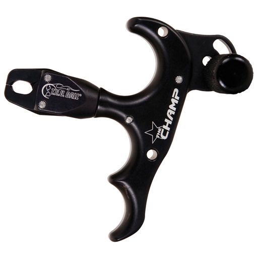 Picture of TRU Ball Tru Ball Champ Release 3 Finger Black Small TCMP-BK