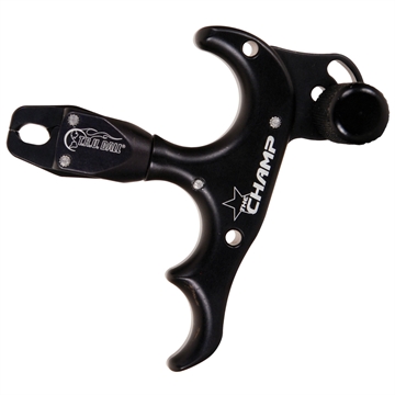 Picture of TRU Ball Tru Ball Champ Release 3 Finger Black Small TCMP-BK
