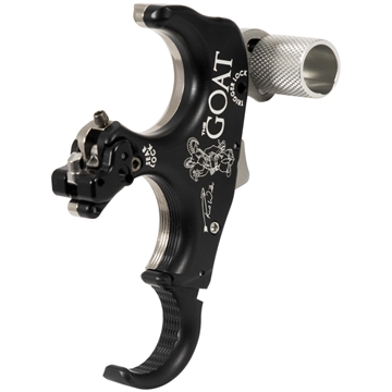 Picture of TRU Ball Tru Ball Goat Release 3 Finger Black Medium TGOT-BKQS-M