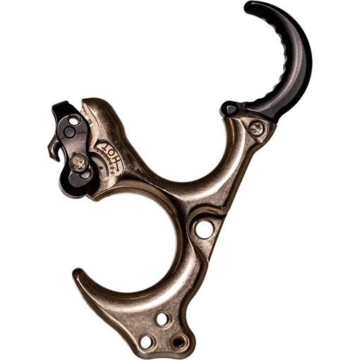 Picture of TRU Ball Tru Ball Honey Badger Claw Flex Release 3 Finger Quick Silver Small THBF-QS-S