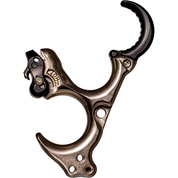 Picture of TRU Ball Tru Ball Honey Badger Claw Flex Release 3 Finger Quick Silver Small THBF-QS-S